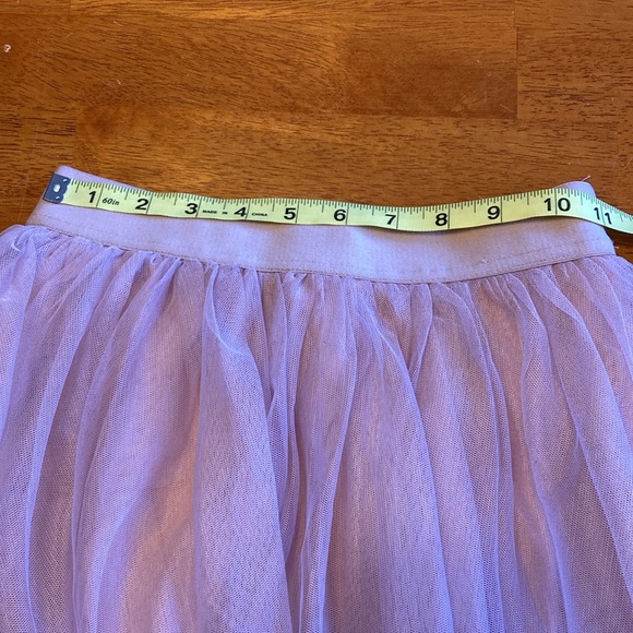 Esley Womens Size XS Eloise Dusty Rose Pink Tulle Midi Skirt Balletcore Tutu - Picture 9 of 10